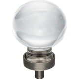 Jeffrey Alexander G130L-BNBDL brushed pewter cabinet knob