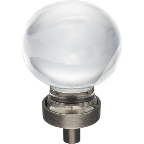 Jeffrey Alexander G130L-BNBDL brushed pewter cabinet knob