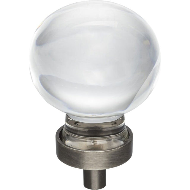 Jeffrey Alexander G130L-BNBDL brushed pewter cabinet knob