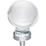 Jeffrey Alexander G130L-PC polished chrome cabinet knob