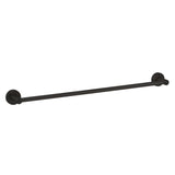 GEO GBA-GB2458 24" x 5/8" Contemporary Towel Bar with 1-3/4" Base - Matte Black
