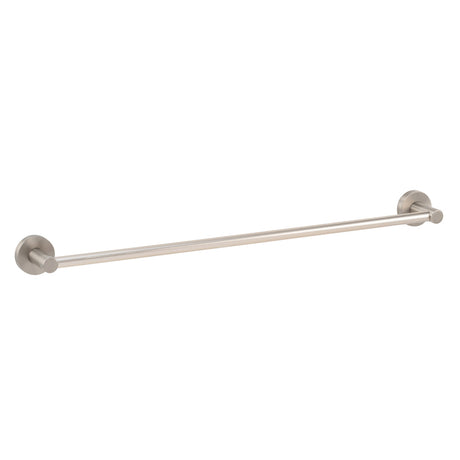 GEO GBA-GB2458 24" x 5/8" Contemporary Towel Bar with 1-3/4" Base - Satin Nickel