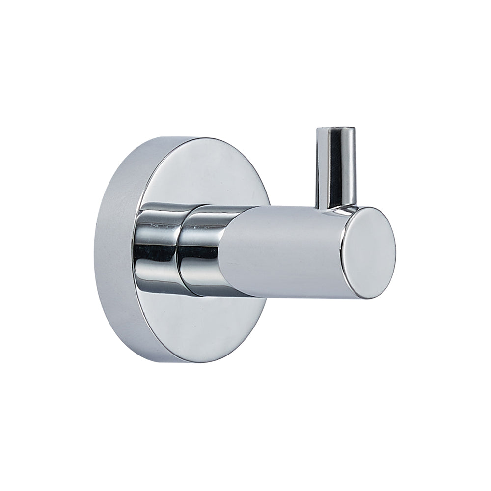 GEO GBA-GBSRH Contemporary Single Robe Hook - Polished Chrome