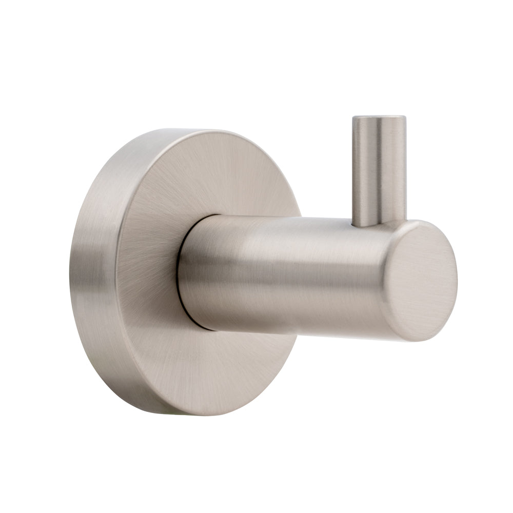 GEO GBA-GBSRH Contemporary Single Robe Hook - Satin Nickel