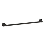 GEO GBA-GD2434 24" x 3/4" Transitional Towel Bar with 2-3/16" Base - Matte Black