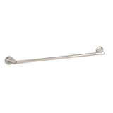 GEO GBA-GD2434 24" x 3/4" Transitional Towel Bar with 2-3/16" Base - Satin Nickel