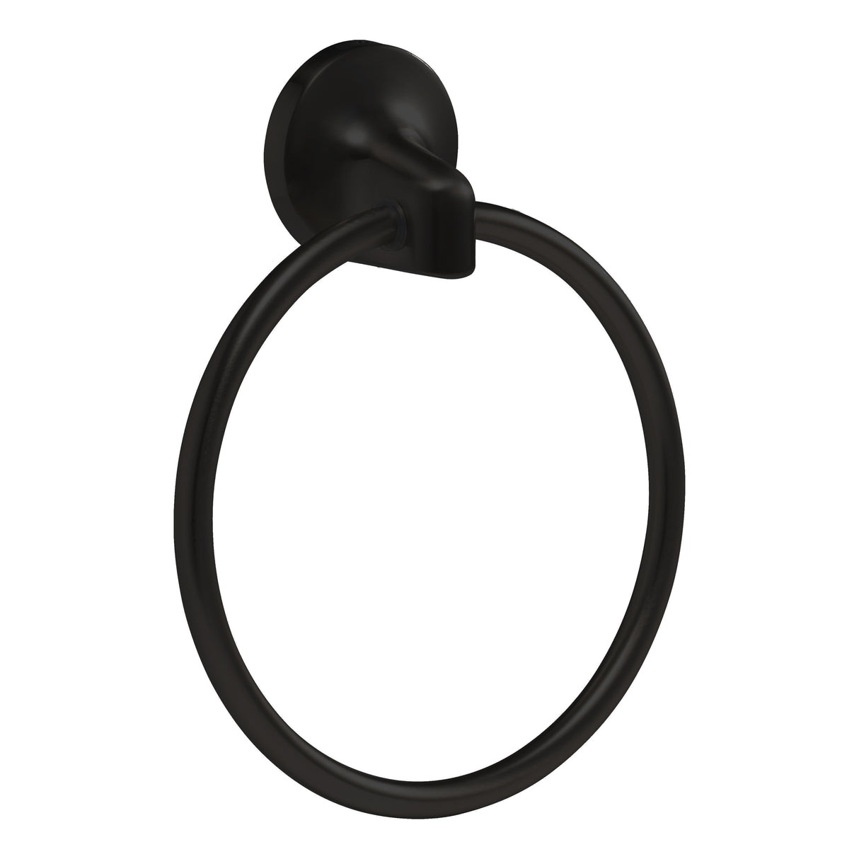 GEO GBA-GDMTR 6" Transitional Metal Towel Ring - Matte Black