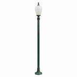 Dabmar Lighting GM2851-L18-30K-VG verde green post light & pole