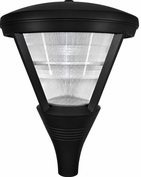 Dabmar Lighting GM580-L120-41K-B black outdoor post light fixture
