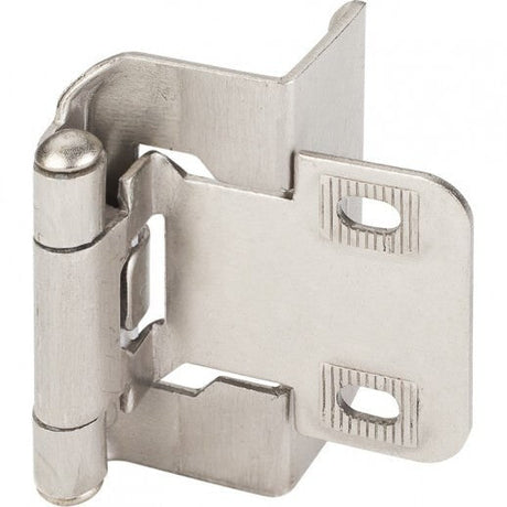 Hardware Resources H6441SN overlay full wrap hinge, additional view