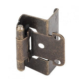 Hardware Resources H6541AB brushed antique brass self closing hinge