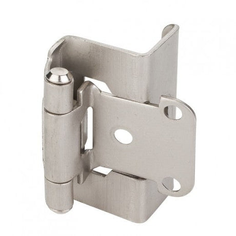 Hardware Resources H6541SN self closing hinge in satin stainless, additional view