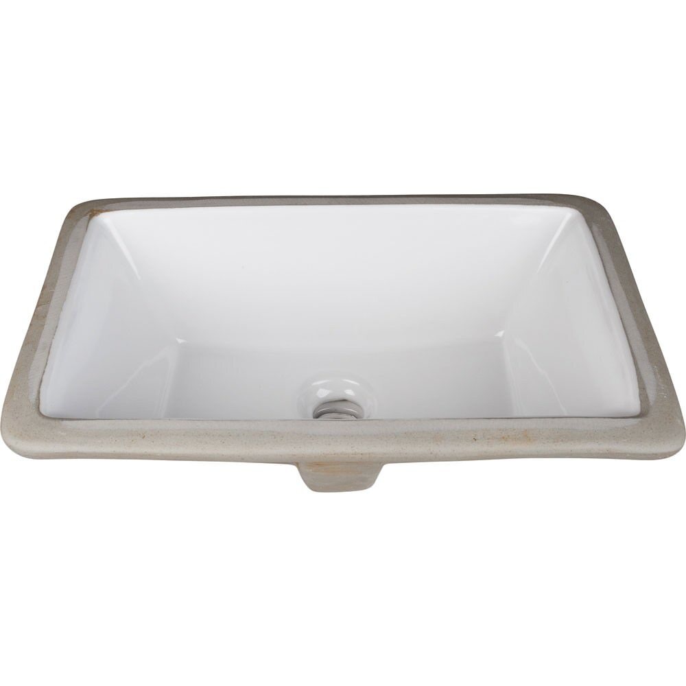 Hardware Resources H8909WH white bathroom sink