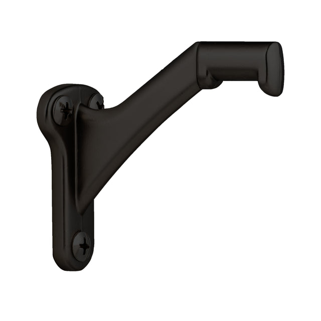 GEO GBH-HBHD4 1-1/4" x 3-1/8" Heavy Duty Handrail Bracket - Matte Black