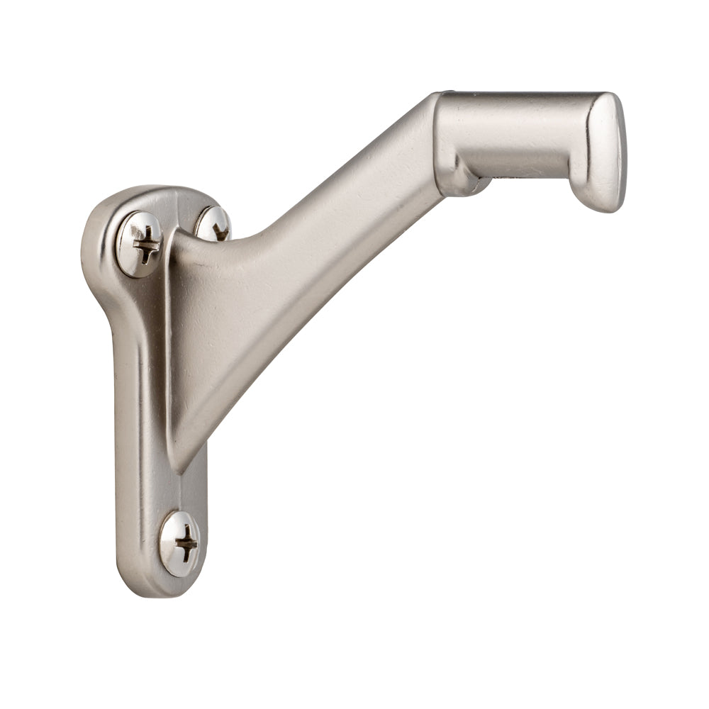 GEO GBH-HBHD4 1-1/4" x 3-1/8" Heavy Duty Handrail Bracket - Satin Nickel
