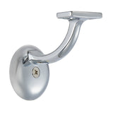 GEO GBH-HBJ3 2-3/16" x 3-1/4" Jumbo Heavy Duty Handrail Bracket - Polished Chrome