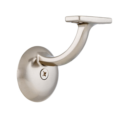 GEO GBH-HBJ3 2-3/16" x 3-1/4" Jumbo Heavy Duty Handrail Bracket - Satin Nickel