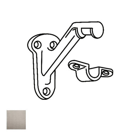 Cal-Royal HDHB40-15 satin nickel handrail bracket