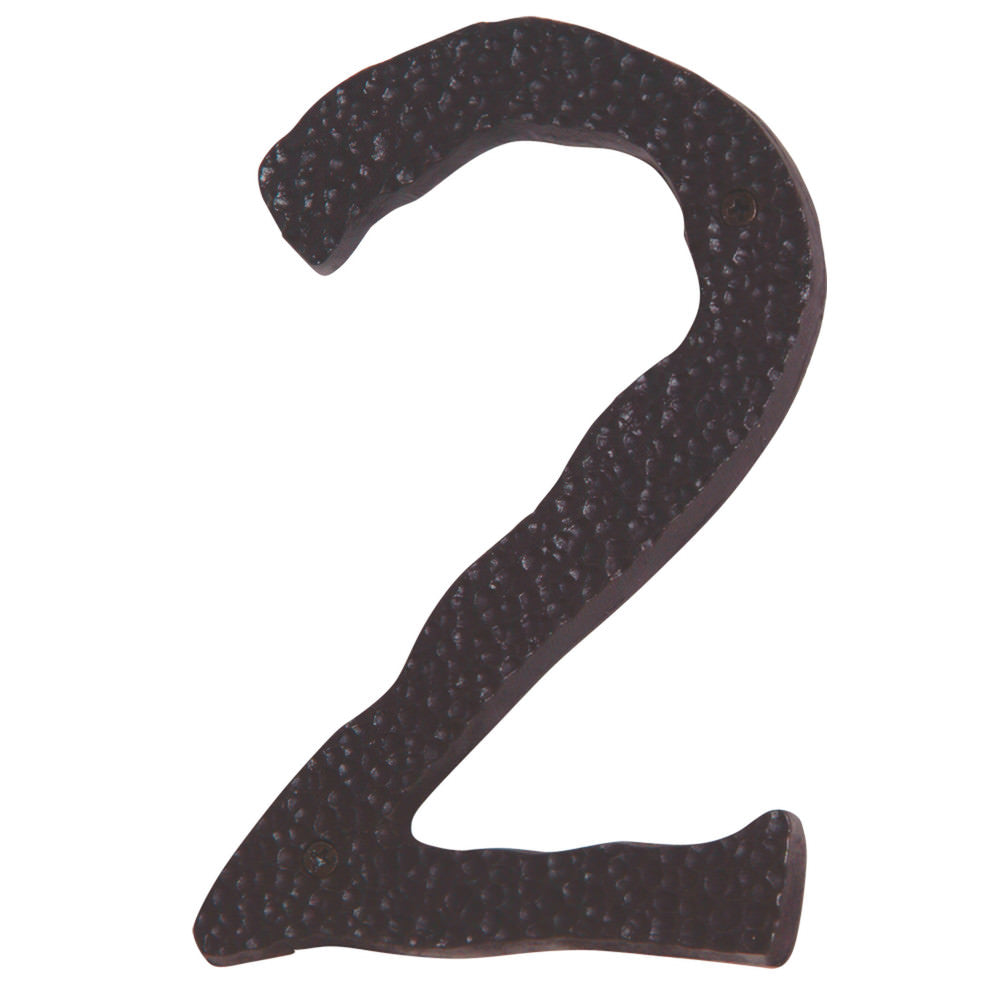 Atlas Homewares HN2L-O aged bronze house number