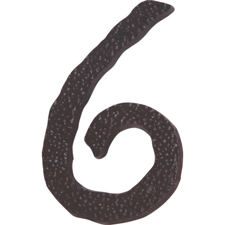 Atlas Homewares HN6L-O aged bronze house number