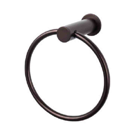 Top Knobs HOP5ORB oil rubbed bronze towel ring
