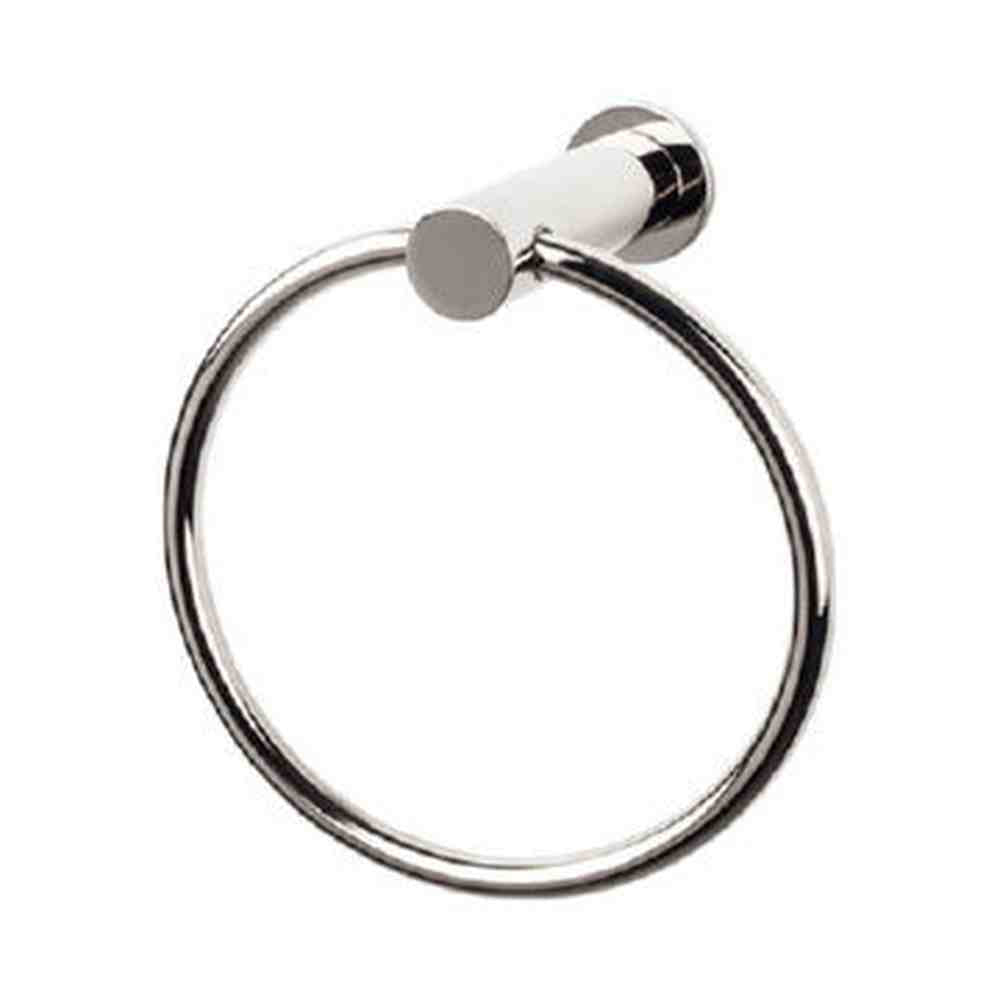Top Knobs HOP5PN polished nickel towel ring