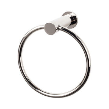 Top Knobs HOP5PN polished nickel towel ring