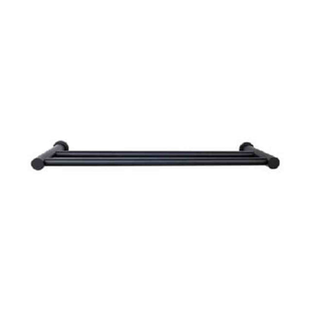 Top Knobs HOP9BLK flat black towel bar