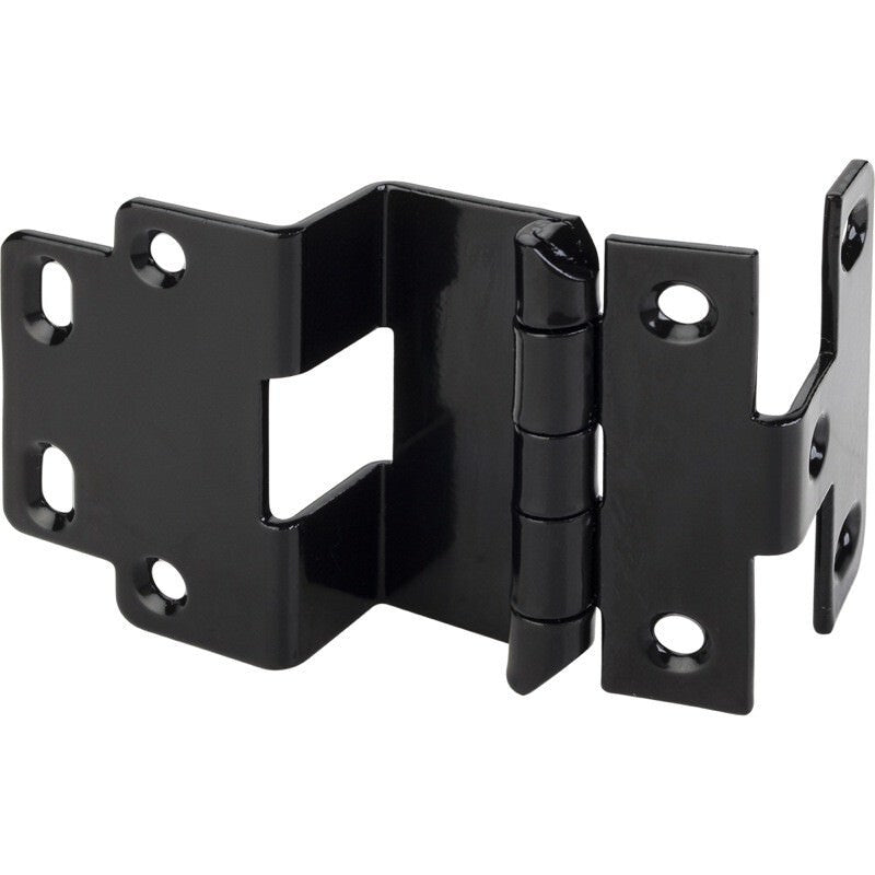 Hardware Resources HR0076BLK black cabinet hinge