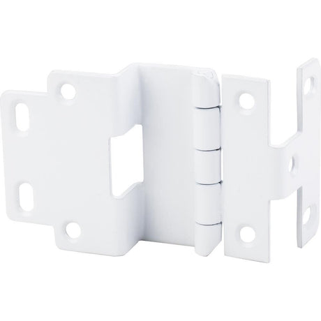 Hardware Resources HR0076WH white cabinet hinge