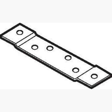 Don-Jo HR120 raw steel hinge reinforcement