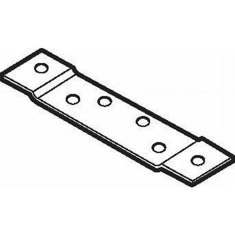 Don-Jo HR170 raw steel hinge reinforcement