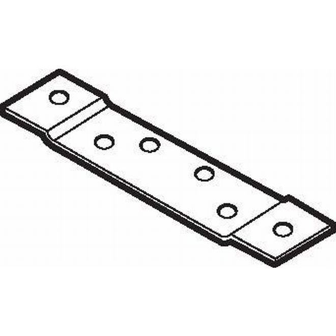 Don-Jo HR190 raw steel hinge reinforcement