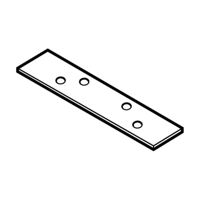 Don-Jo HR2154.5 raw steel hinge reinforcement