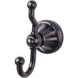 Top Knobs HUD2TB tuscan bronze double robe hook