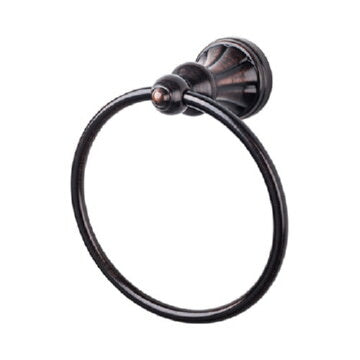 Top Knobs HUD5TB tuscan bronze towel ring