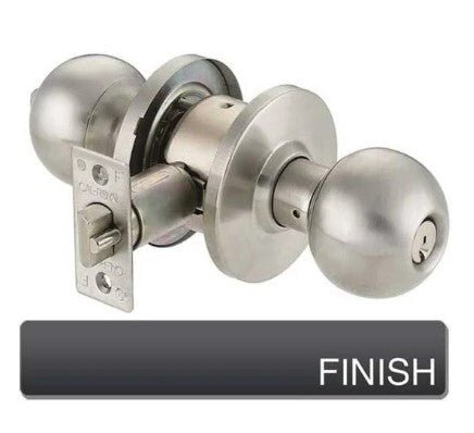 Cal-Royal ICBA00-10B keyed entry door knob in oil-rubbed bronze, additional view