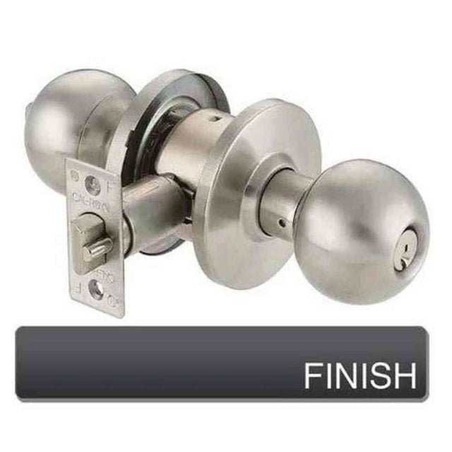 Cal-Royal ICBA00-10B oil rubbed dark bronze keyed entry door knob