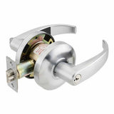 Cal-Royal ICSL00-26D satin chrome keyed entry door lever