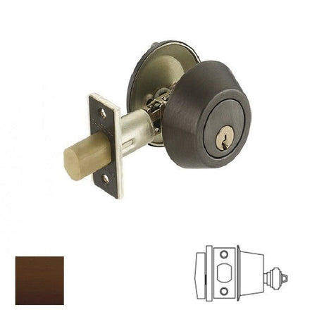 Cal-Royal ICT220-10B sfic deadbolt in oil-rubbed bronze, additional view