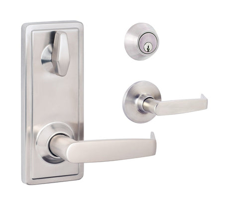Sure-Loc IN301-CDR 32D satin chrome interconnect lock