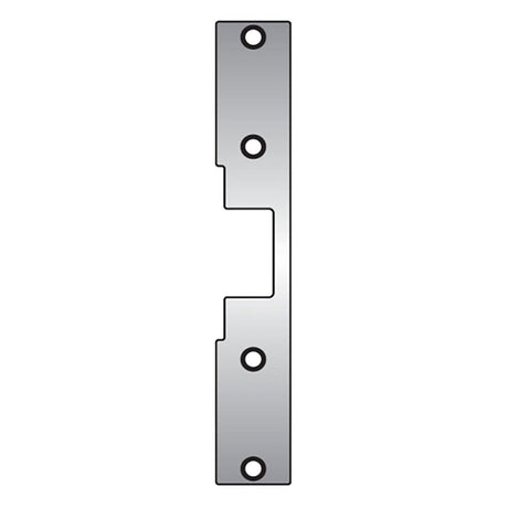 HES J-2-630 satin stainless steel electric strike faceplate