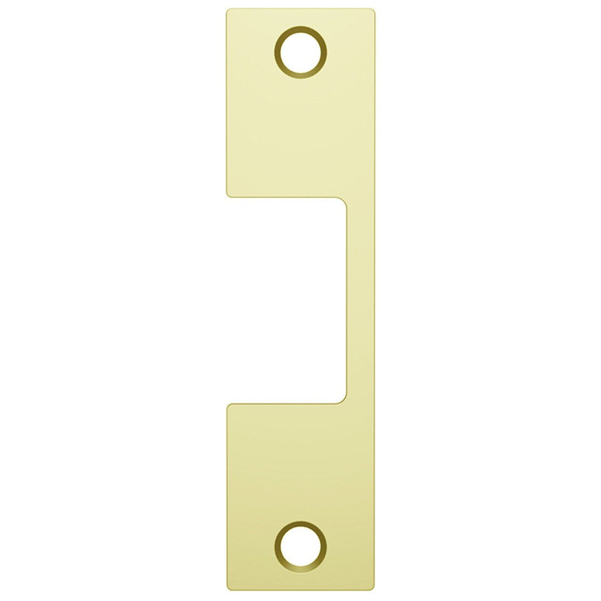 HES J-605 bright polished brass faceplate