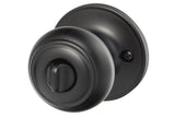 Sure-Loc JN102 FBL flat black privacy door knob