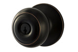 Sure-Loc JN107 11P vintage bronze keyed entry knob