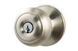 Sure-Loc JN107 15 satin nickel keyed entry knob