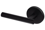 Sure-Loc Modern JU101 FBL flat black passage door lever