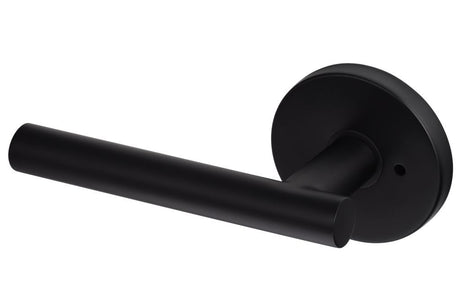 Sure-Loc Modern JU102 FBL flat black privacy door lever
