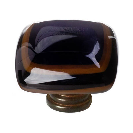 Sietto K-101-ORB oil rubbed bronze square cabinet knob