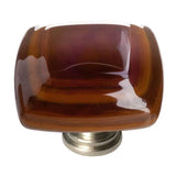 Sietto K-102-SN satin nickel square cabinet knob